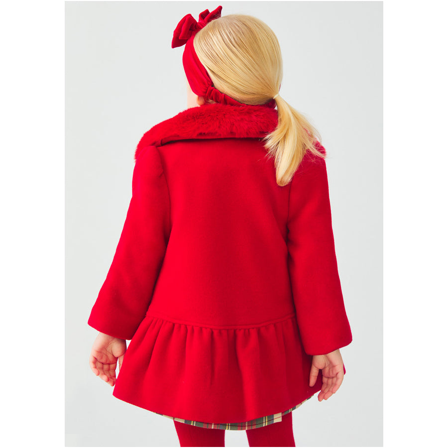 Red Woolen Coat