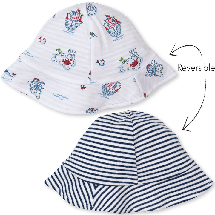 Pirates Ahoy Reversible Sun Hat