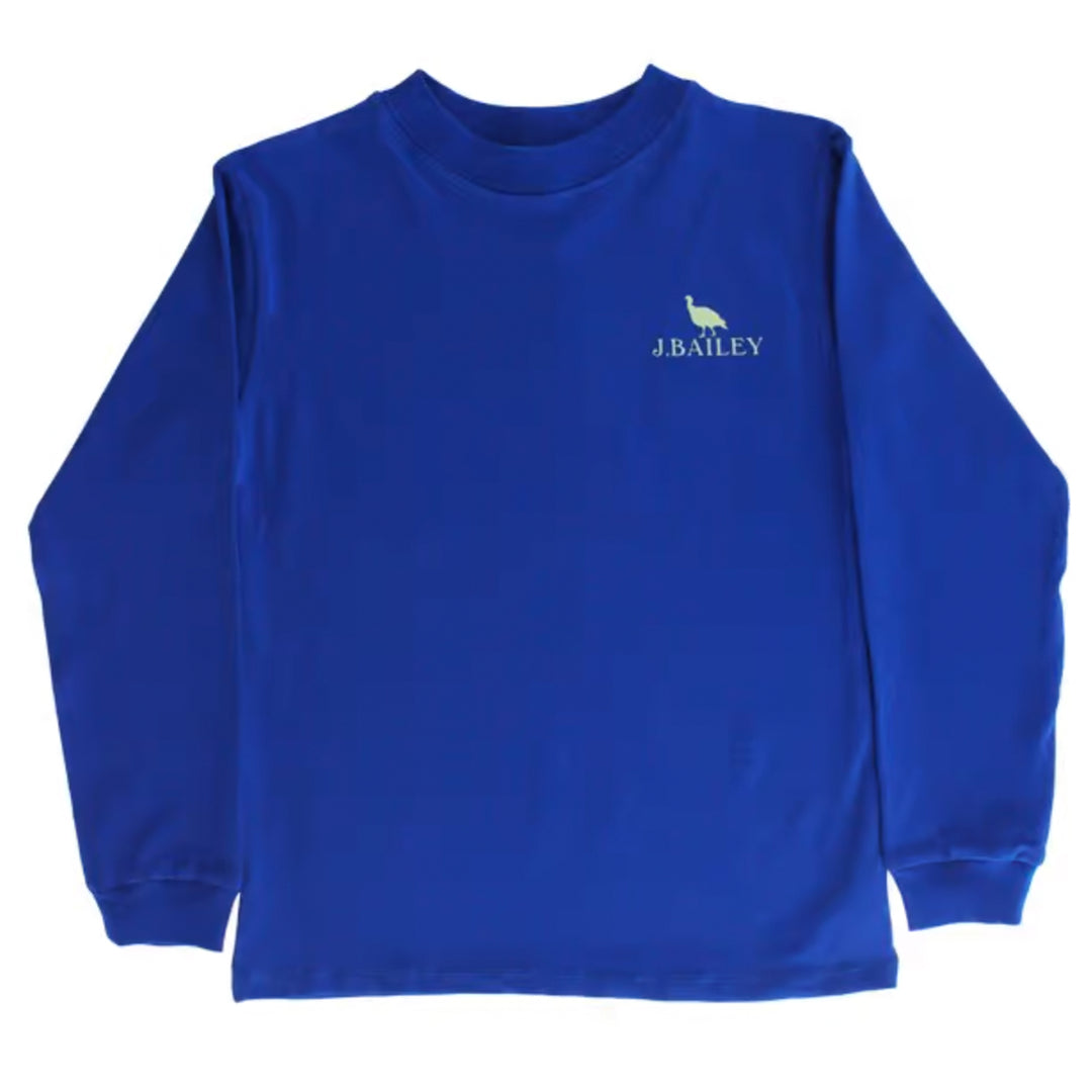 Royal Blue Turkey Long Sleeve Logo Tee