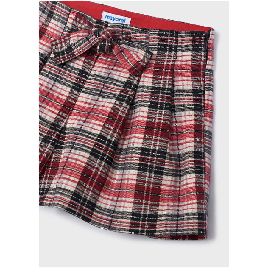 Red Checkered Shorts