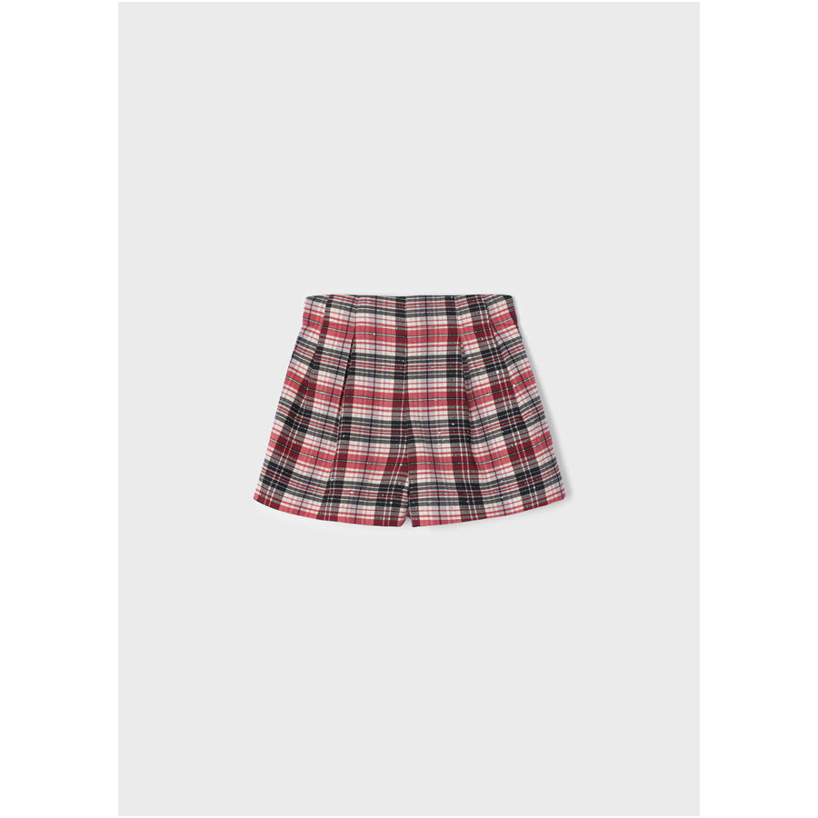 Red Checkered Shorts