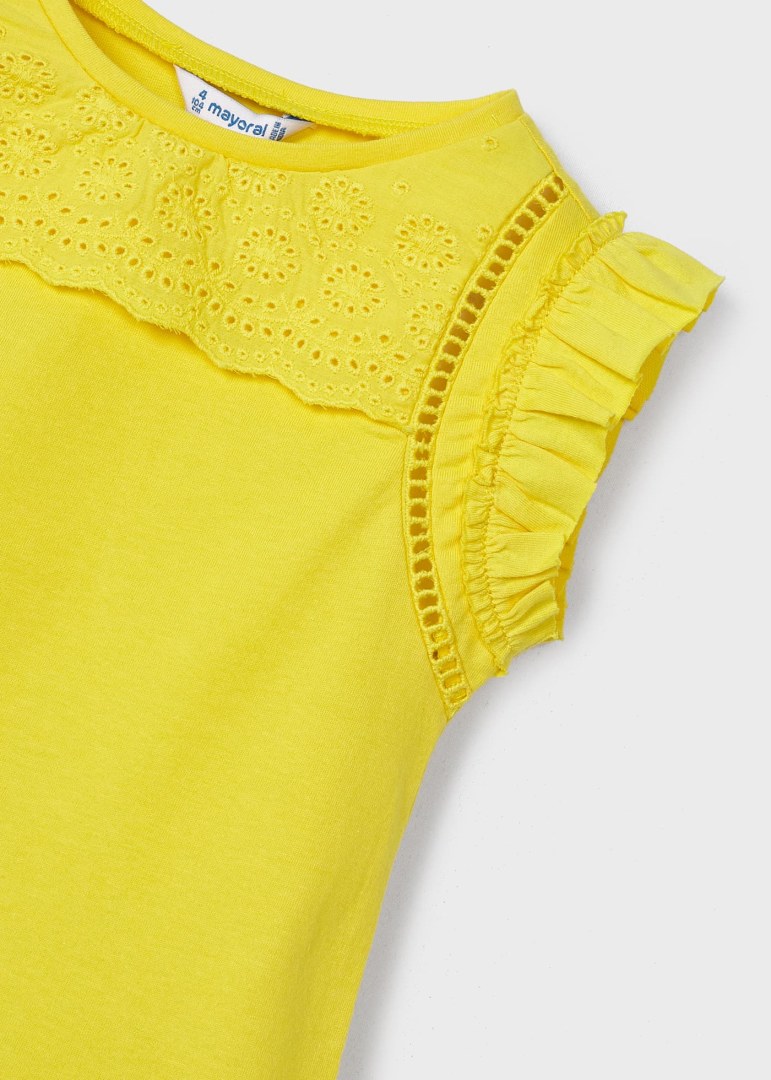 Mimosa Sleeveless Ruffle Top